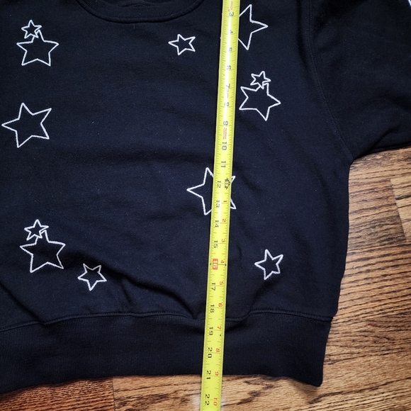 Reflex Black Star Sweatshirt Size Large - Picture 7 of 7